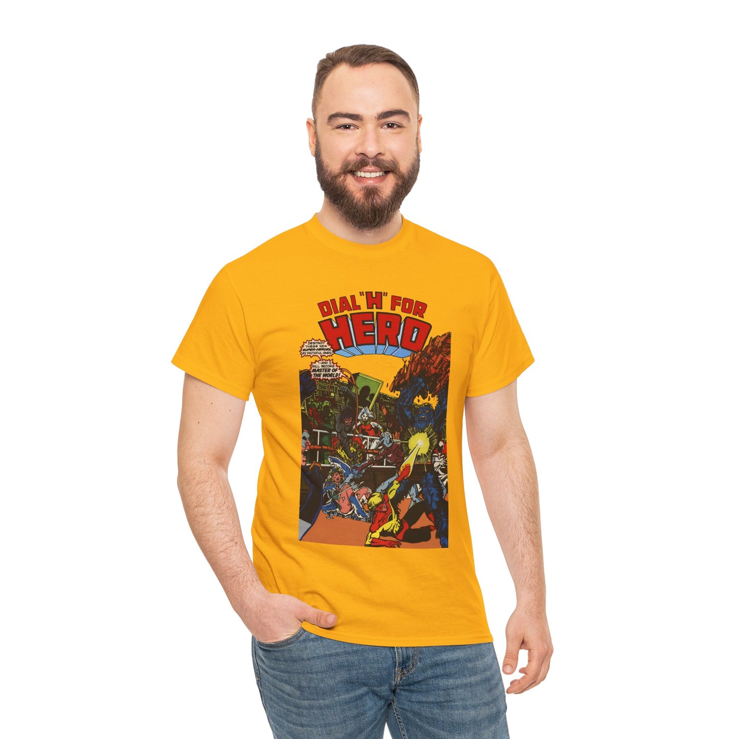 Dial "H" For Hero T-Shirt - George Perez Art - Chris King and Vicki Grant - Adventure Comics Series - DC Comics