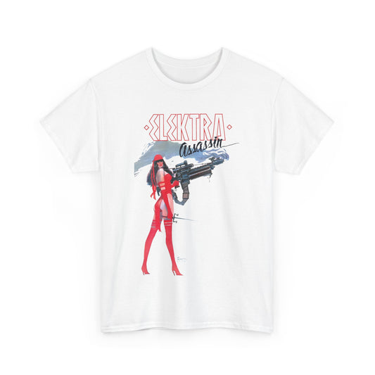Elektra Assassin T-Shirt - Bill Sienkiewicz Art - Frank Miller - Daredevil Connection - Marvel Comics