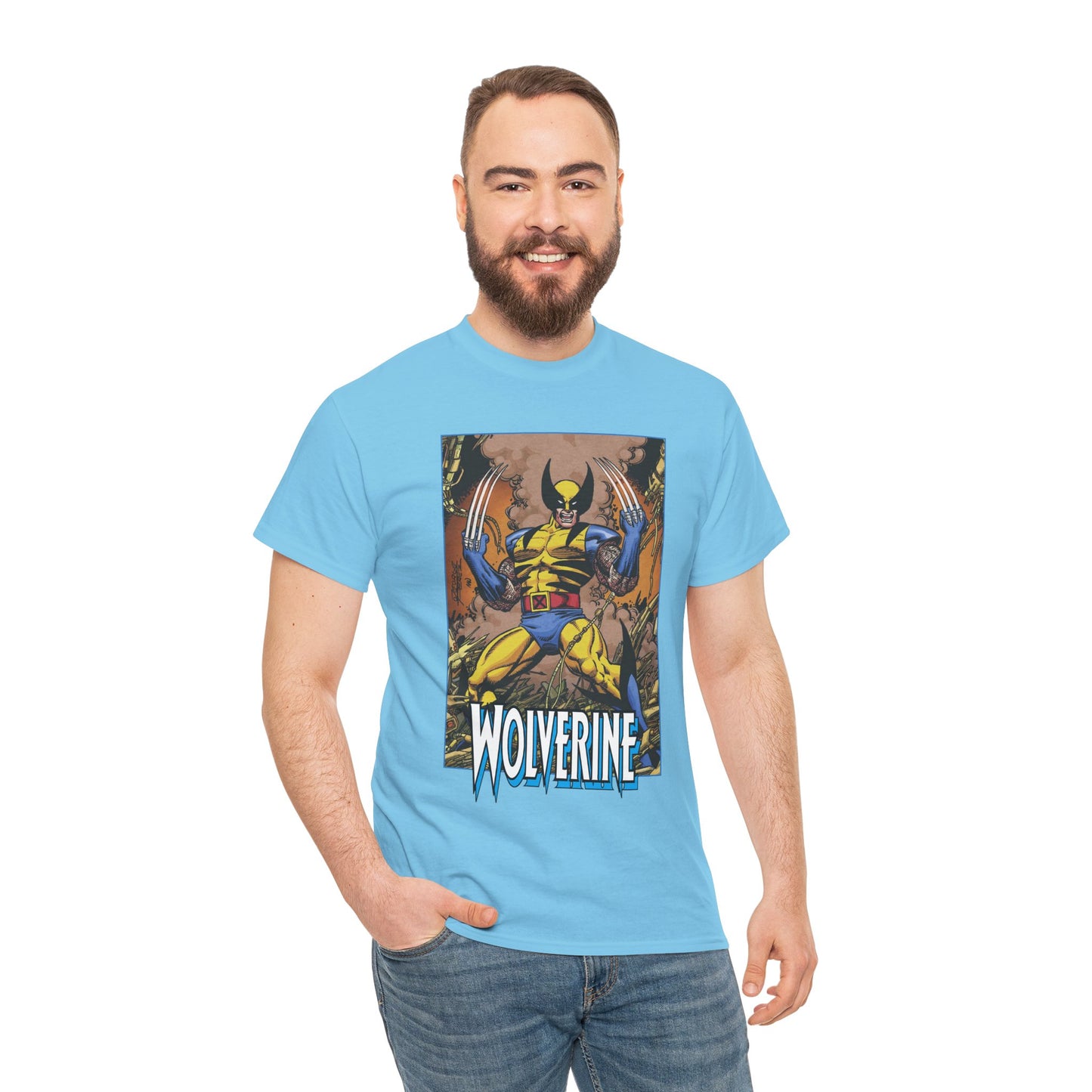 Wolverine T-Shirt - George Perez Art - Uncanny X-Men Member/Leader - Marvel Comics - Logan - Mutant Pride