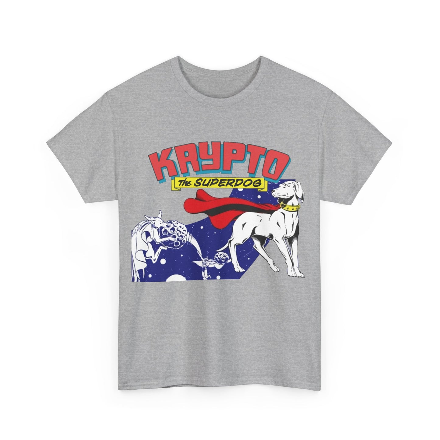 Krypto T-Shirt - James Gunn Superman Movie 2025 - Superman's Beloved Pet -Super Dog from Krypton - Stays at the Fortress of Solitude - DC Comics