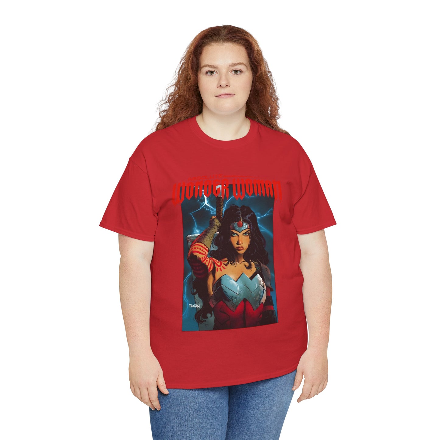 Absolute Wonder Woman T-Shirt - Dan Panosian Art - DC Comics All-In Variant Cover - Raised in Hell by Circe
