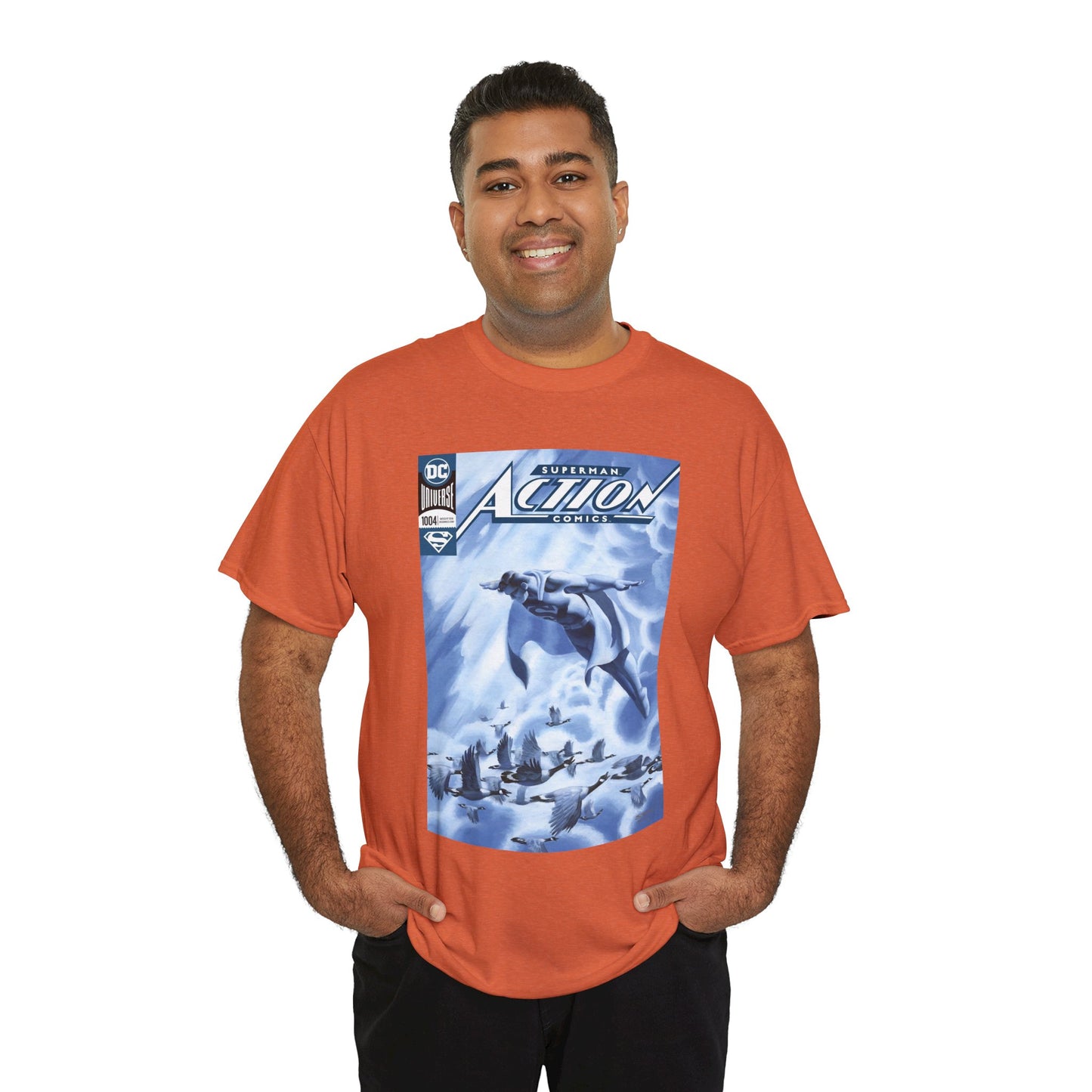 Action Comics #1004 T-Shirt - Steve Rude Art - Superman - DC Comics