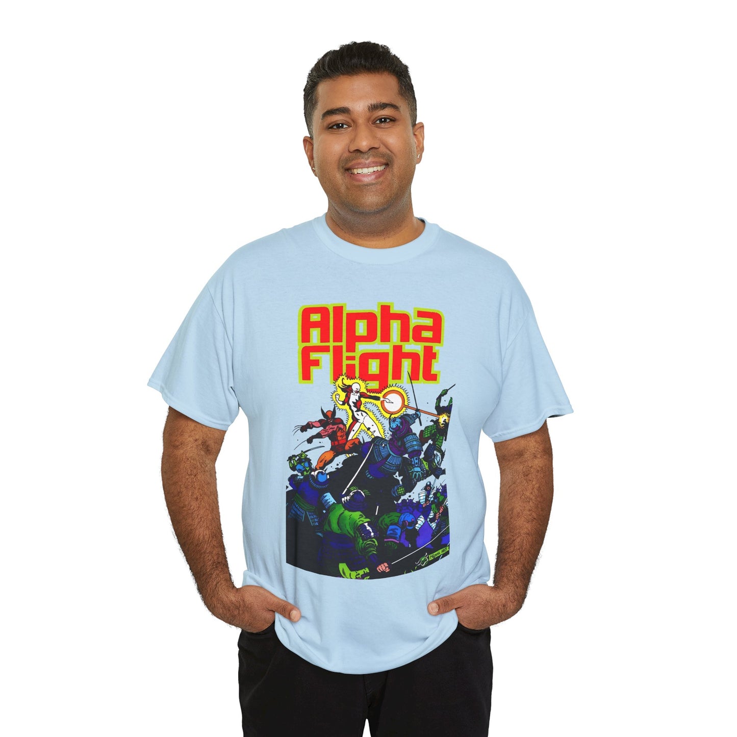 Alpha Flight T-Shirt - Mike Mignola Art