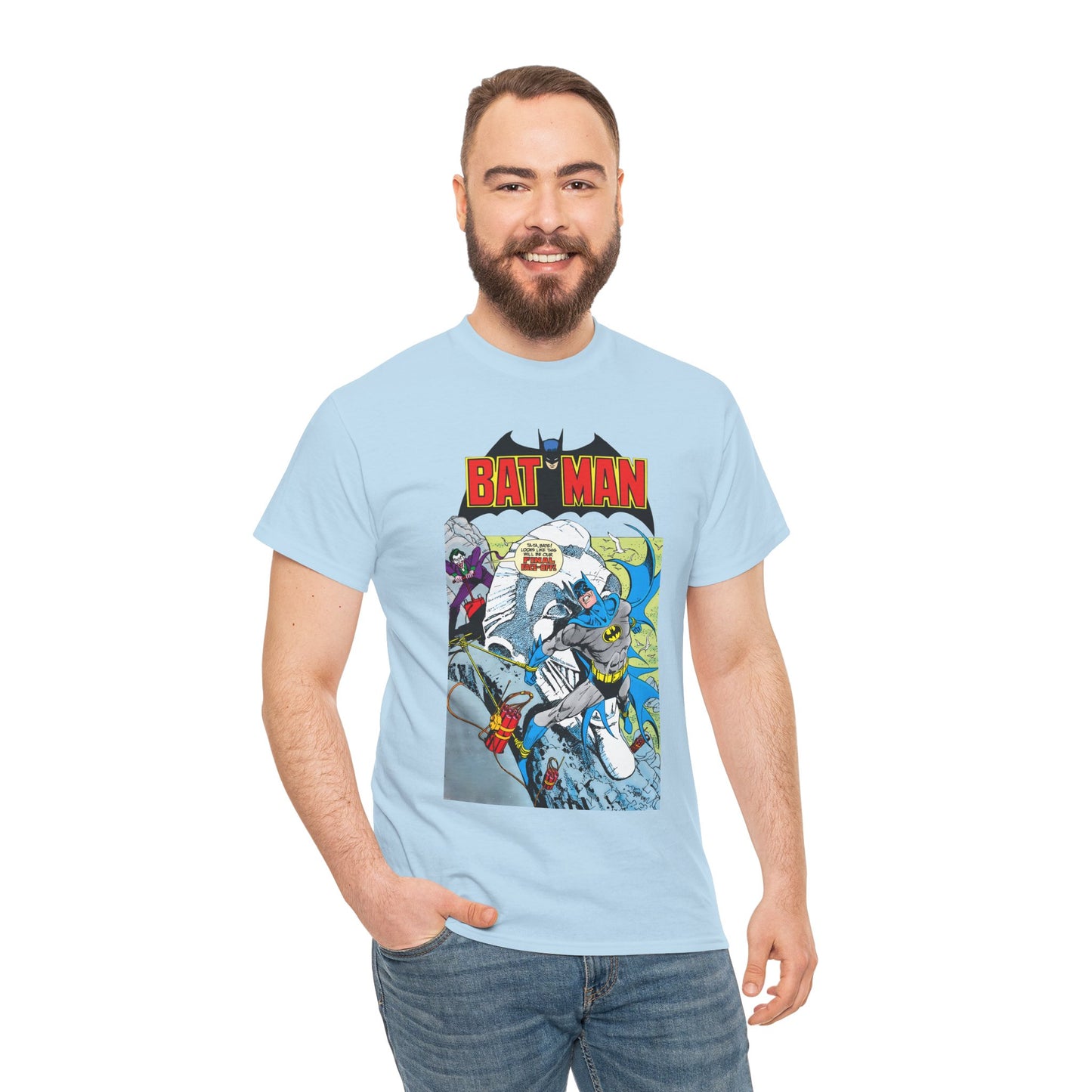 Batman T-Shirt - José Luis García-López Art - Joker - #353 Cover Art - Batman Strapped to Mount Rushmore - Amazing Bronze Age Art