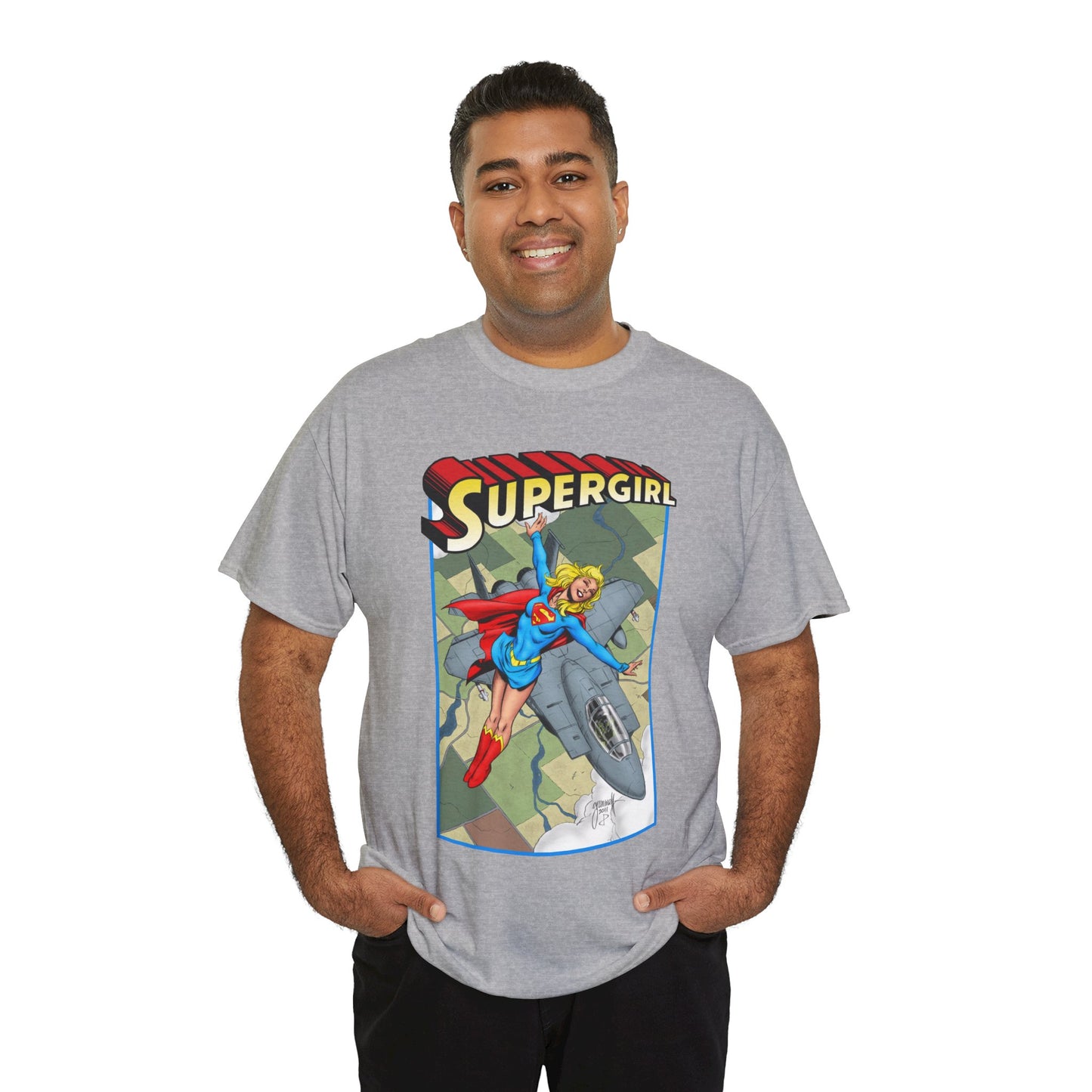 Supergirl T-Shirt - Tom Grummett Art - Kara from Argo City, Superman's Cousin - The Maid of Might - DC Comics