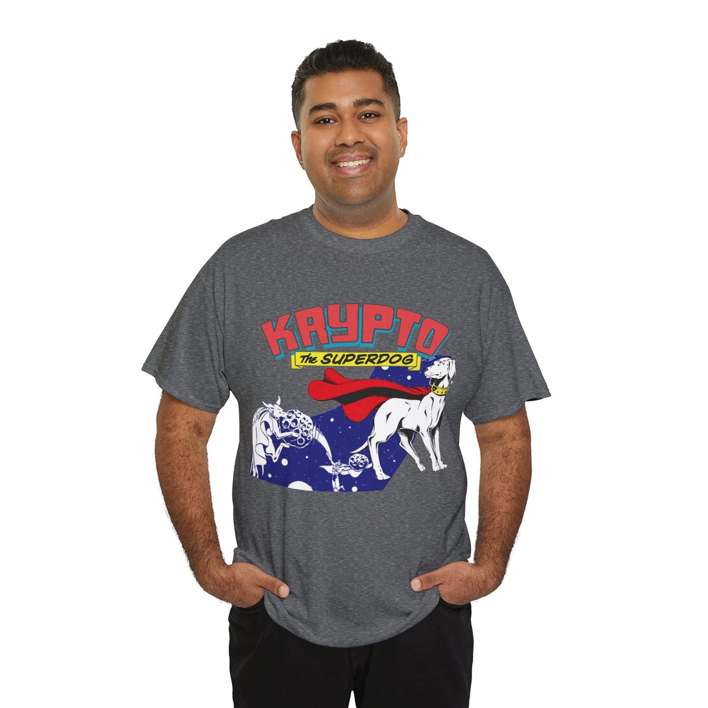 Krypto T-Shirt - James Gunn Superman Movie 2025 - Superman's Beloved Pet -Super Dog from Krypton - Stays at the Fortress of Solitude - DC Comics