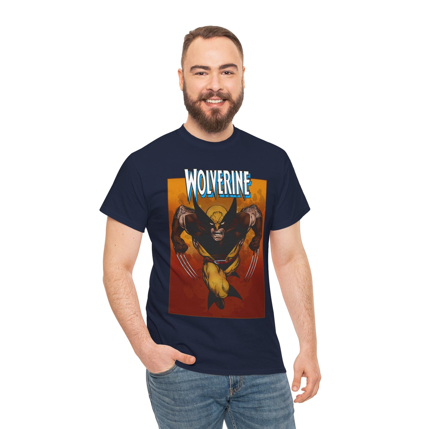 Wolverine T-Shirt - John Byrne Art - X-Men Member - Marvel Comics - Logan - Mutant Leader