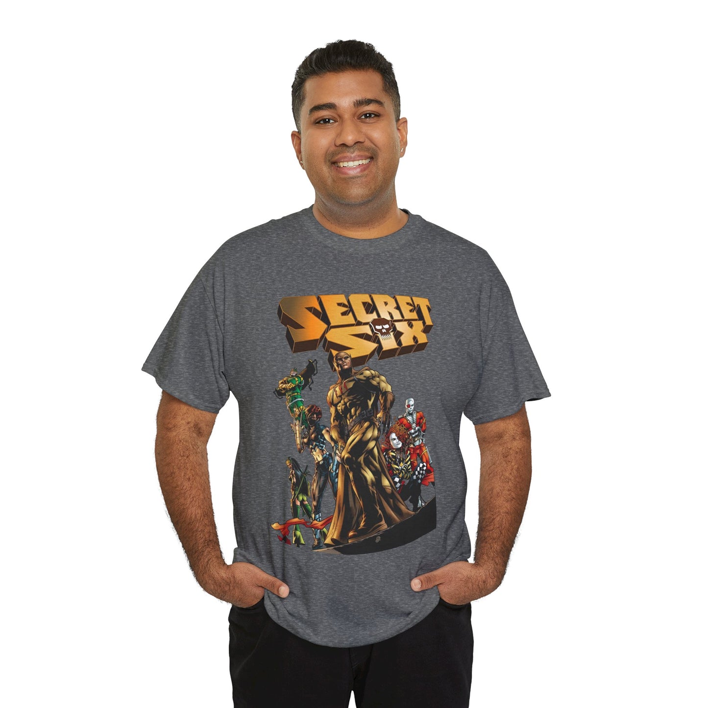 Secret Six T-Shirt - Gail Simoine Series - Catman, Ragdoll, Deadshot - DC Comics