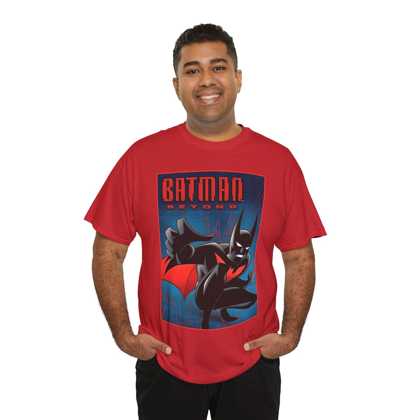 Batman Beyond T-Shirt - Terry McGinnis, Batman of the Future - DC Comics/WB Animation - Bruce Wayne as Mentor