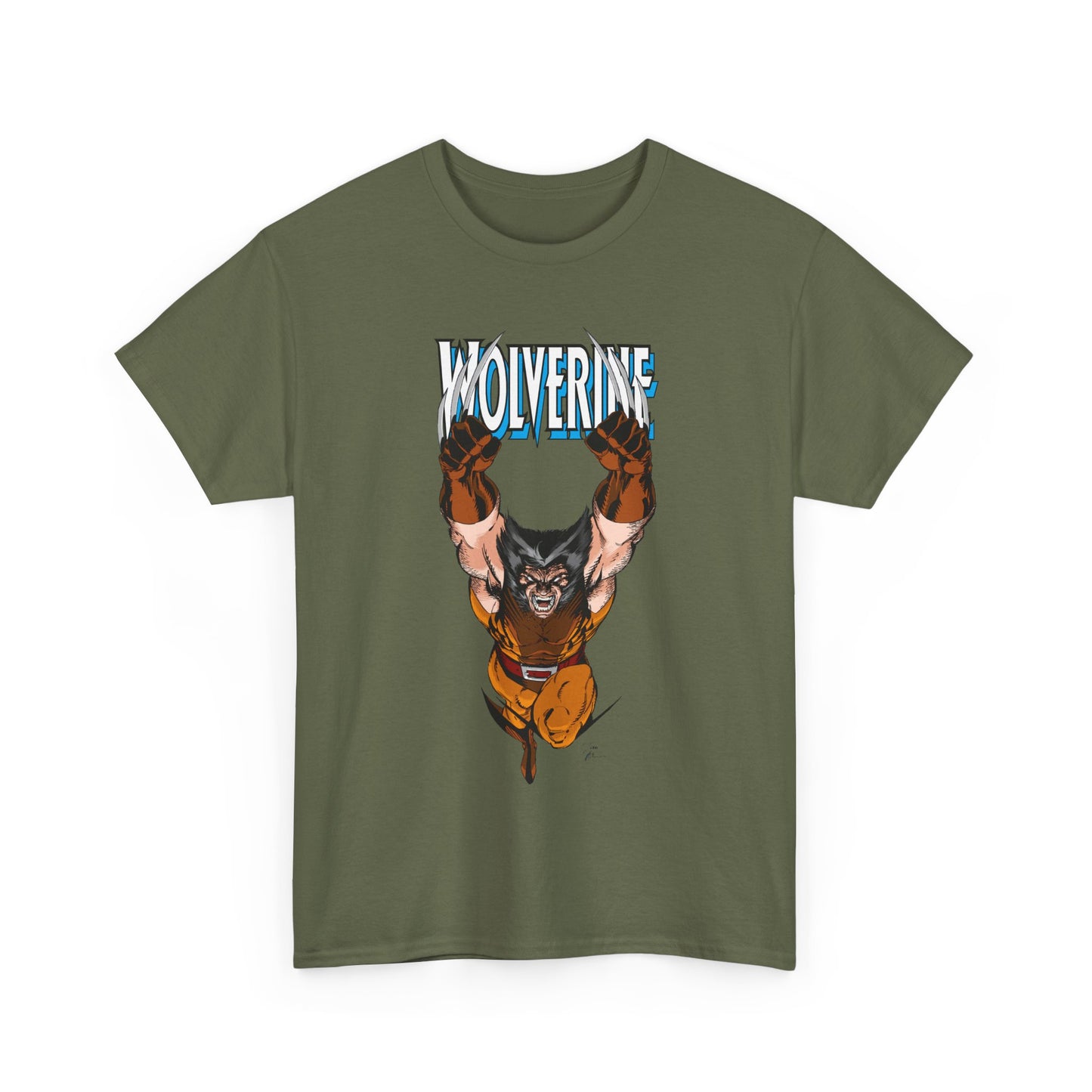 Wolverine T-Shirt - Jim Lee Art - X-Men Mutant, Member & Leader - Logan - Marvel Comics