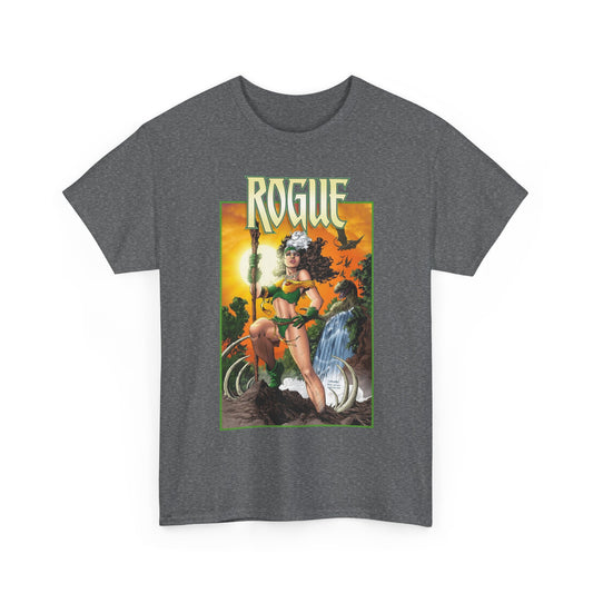 Rogue T-Shirt - Jim Lee Art - X-Men Mutant Member & Leader - Savage Land - 1990s Story - Marvel Comics
