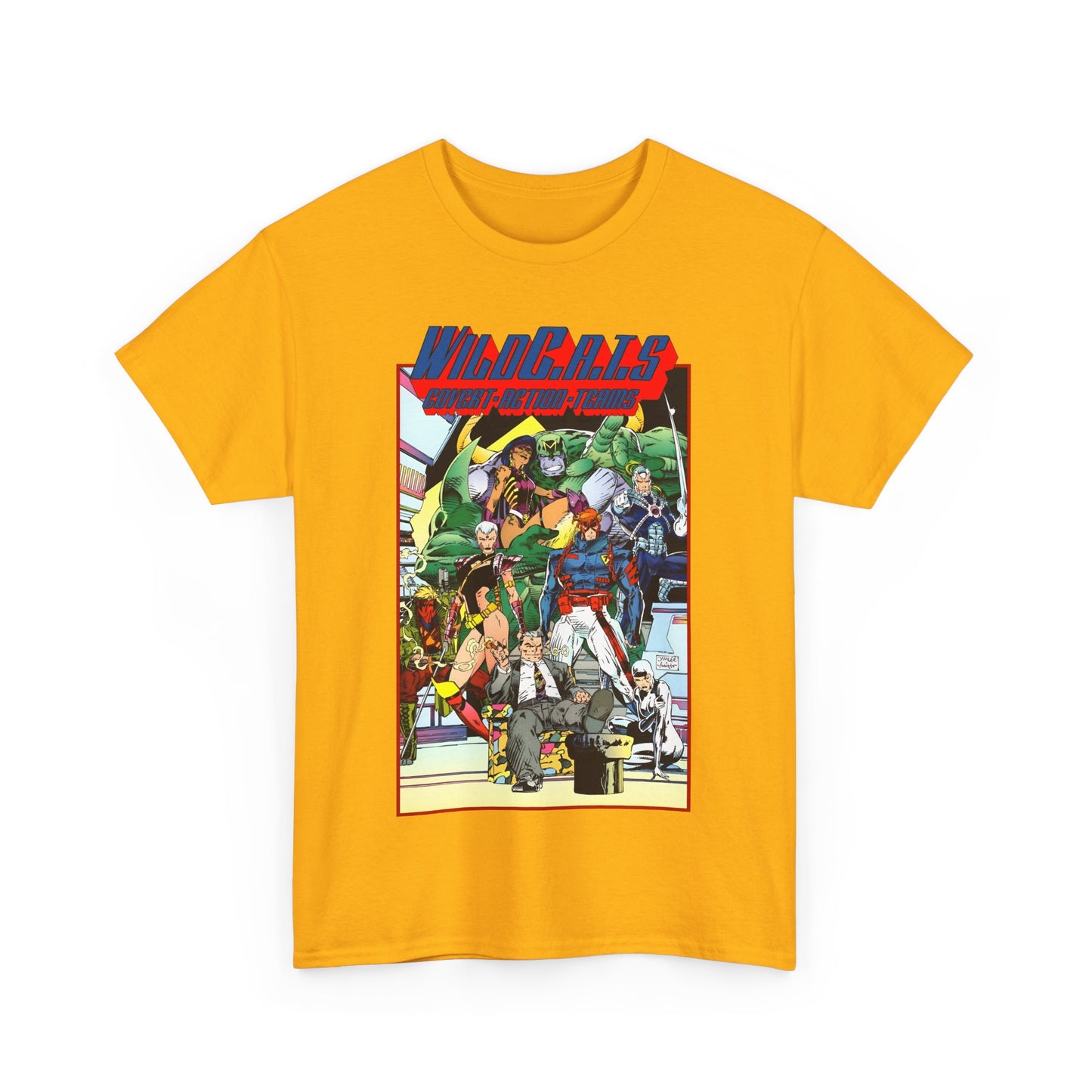 Wildcats Shirt - Jim Lee Art - Warblade, Maul, Voodoo, Grifter, Zealot, Emp, Void - Image Comics/Wildstorm/DC Comics