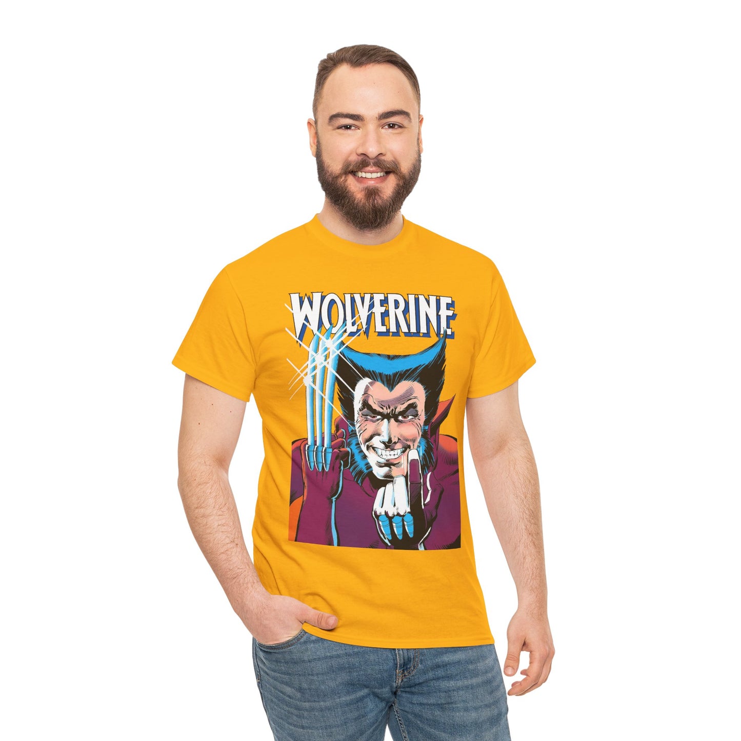 Wolverine T-Shirt - Frank Miller 1982 Cover Art - Marvel Comics - X-Men Member, Logan - Classic Mini-Series