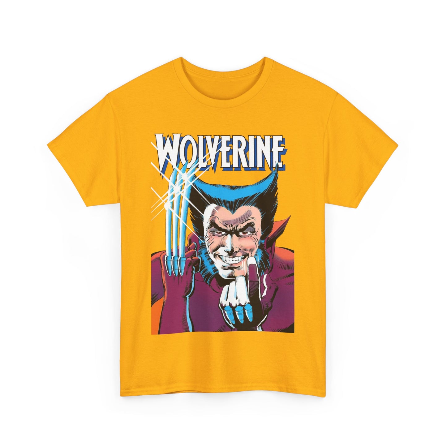 Wolverine T-Shirt - Frank Miller 1982 Cover Art - Marvel Comics - X-Men Member, Logan - Classic Mini-Series