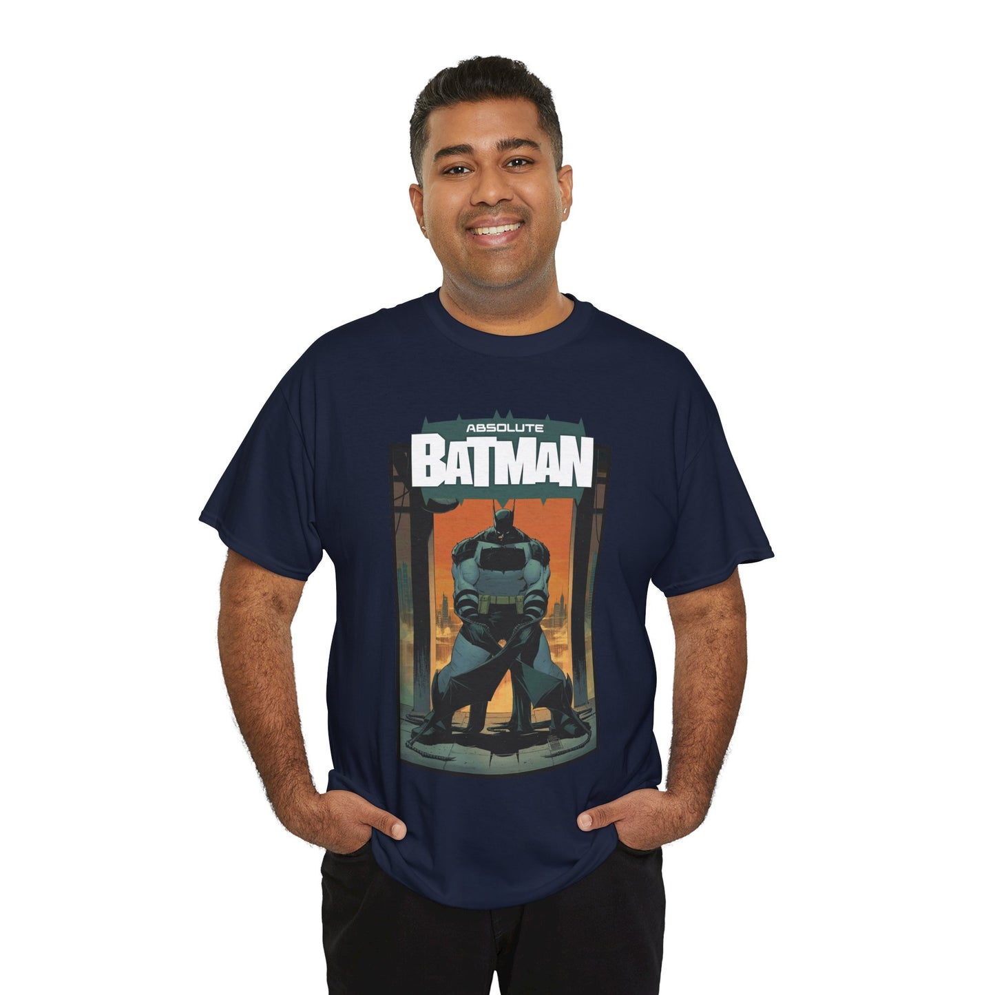 Absolute Batman T-Shirt - DC All-In Series - Amazing Nick Dragotta Art, Scott Snyder Story - Gotham City, Bruce Wayne - DC Comics