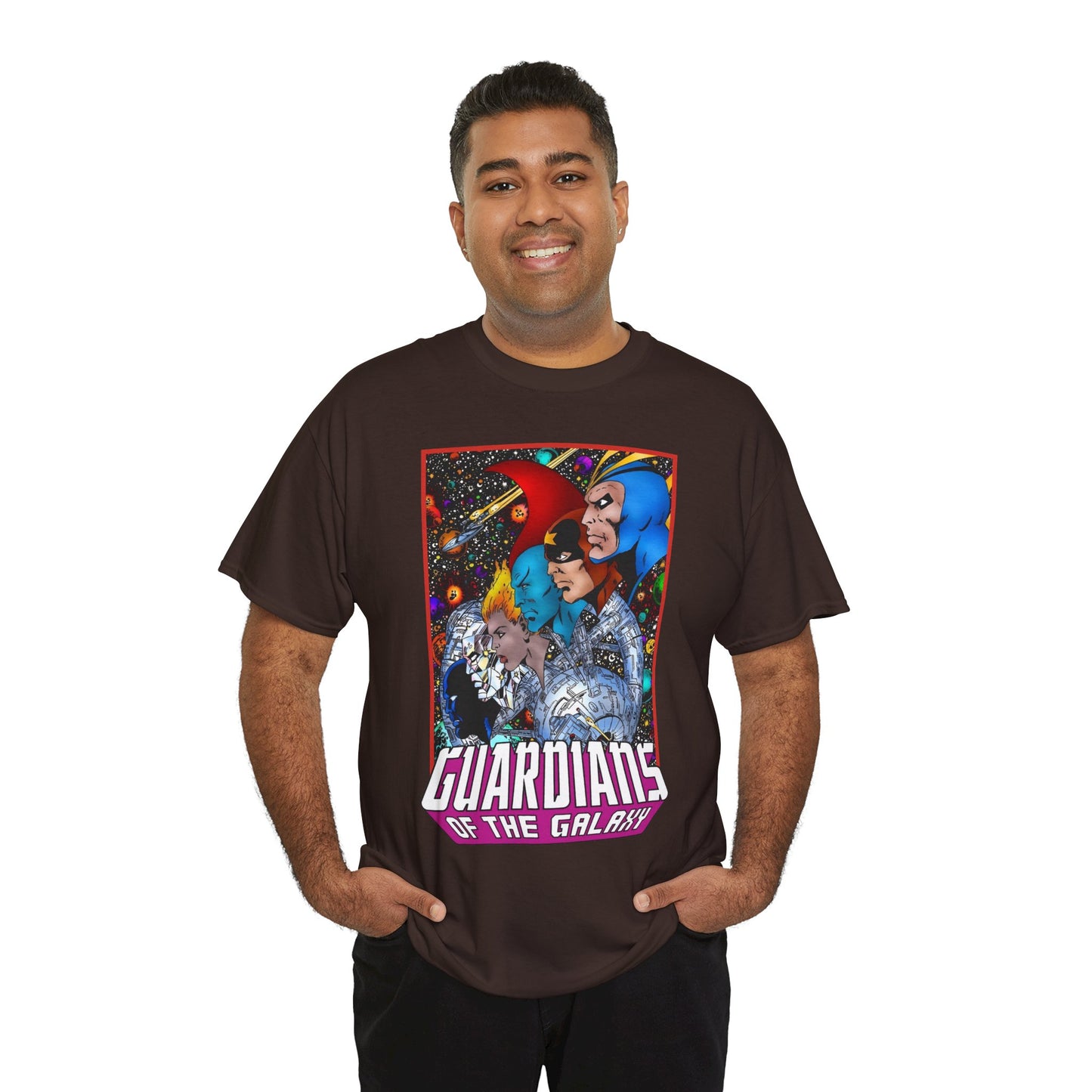 Guardians of the Galaxy T-Shirt - George Perez Art - Starhawk, Yondu, Vance Astro - Marvel Comics
