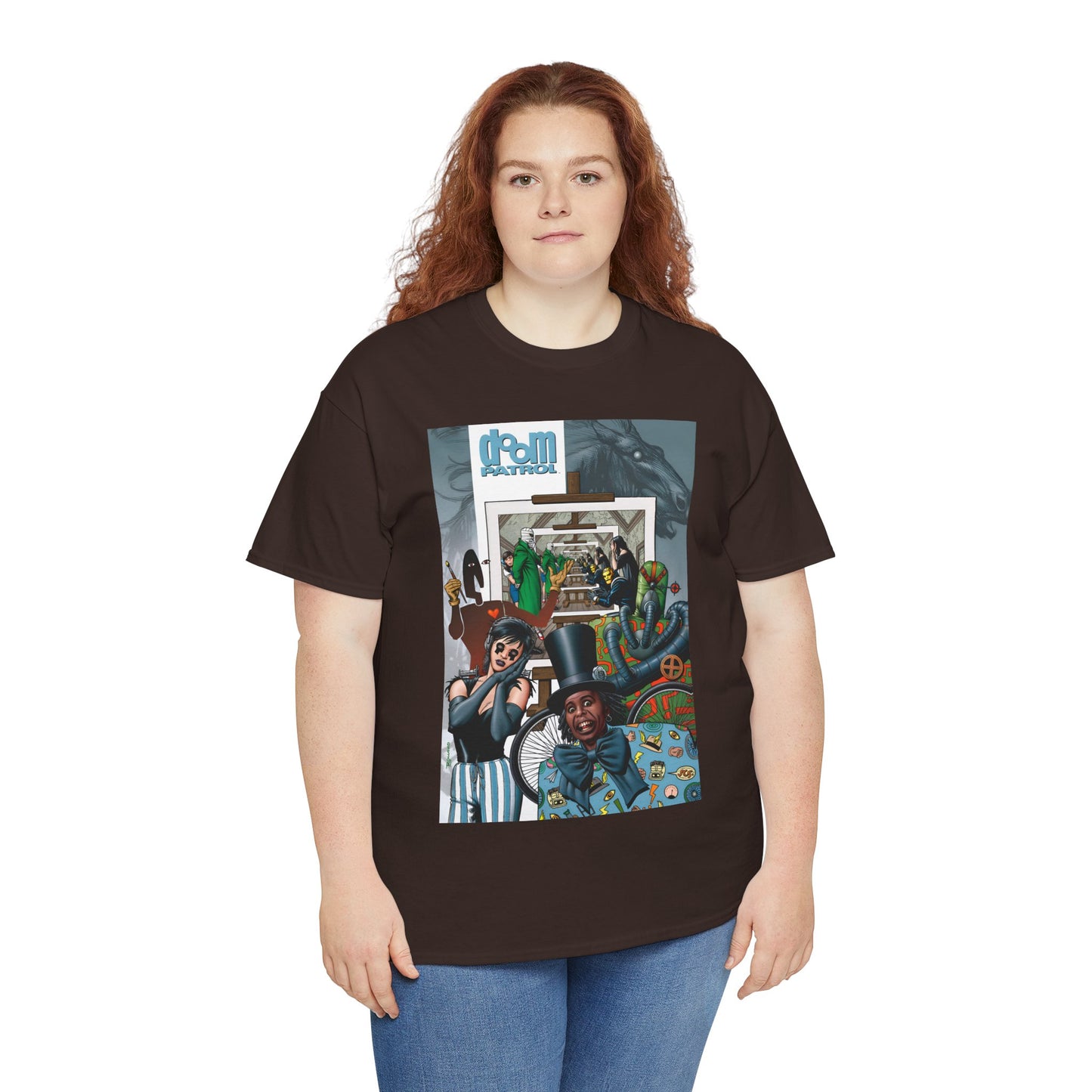 Doom Patrol T-Shirt - Brian Bolland Art - Grant Morrison Story - DC Comics/Vertigo Comics