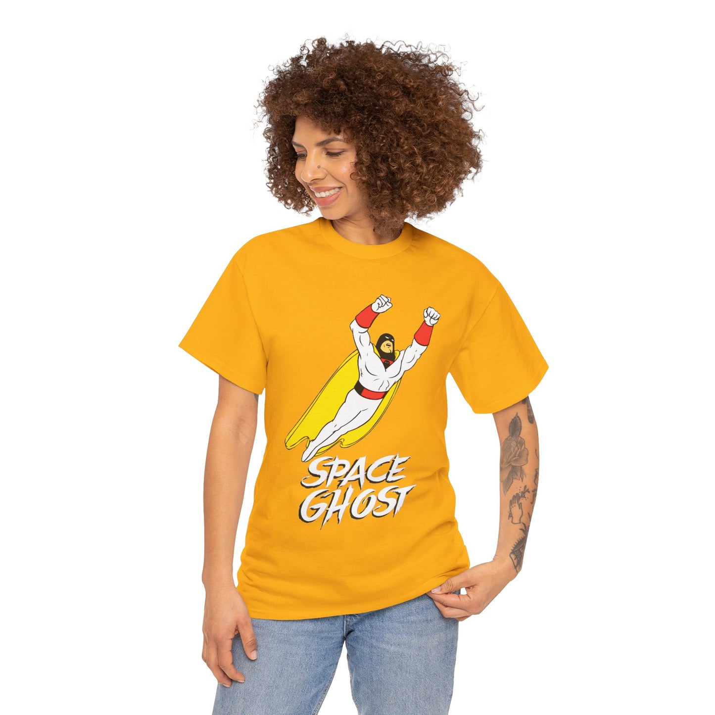 Space Ghost T-Shirt - Hanna-Barbera Saturday Morning Cartoon from the 1960s - Alex Toth Creation - Ghost Planet