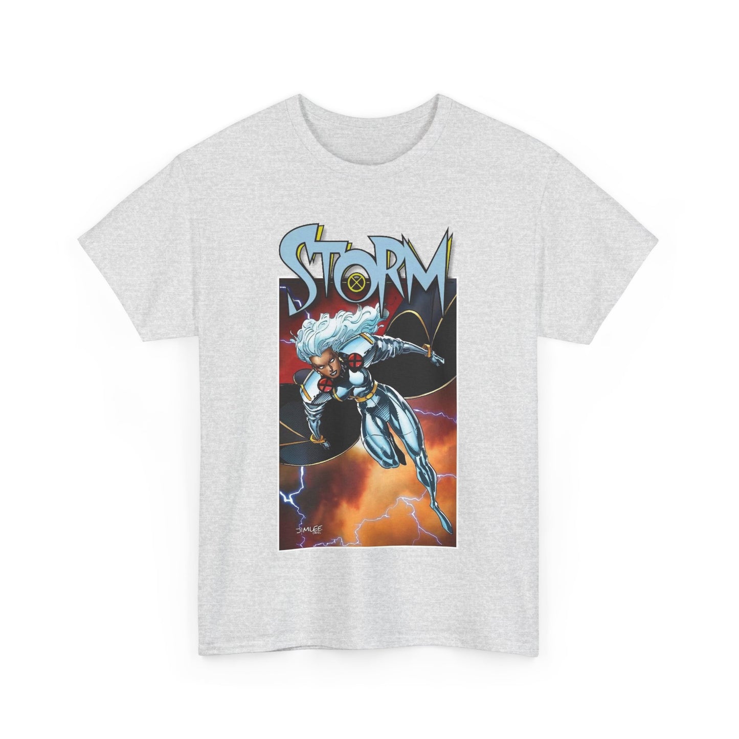 Storm T-Shirt - Jim Lee Art - Ororo - Uncanny X-Men Member & Leader - Heroic Mutant - Marvel Comics