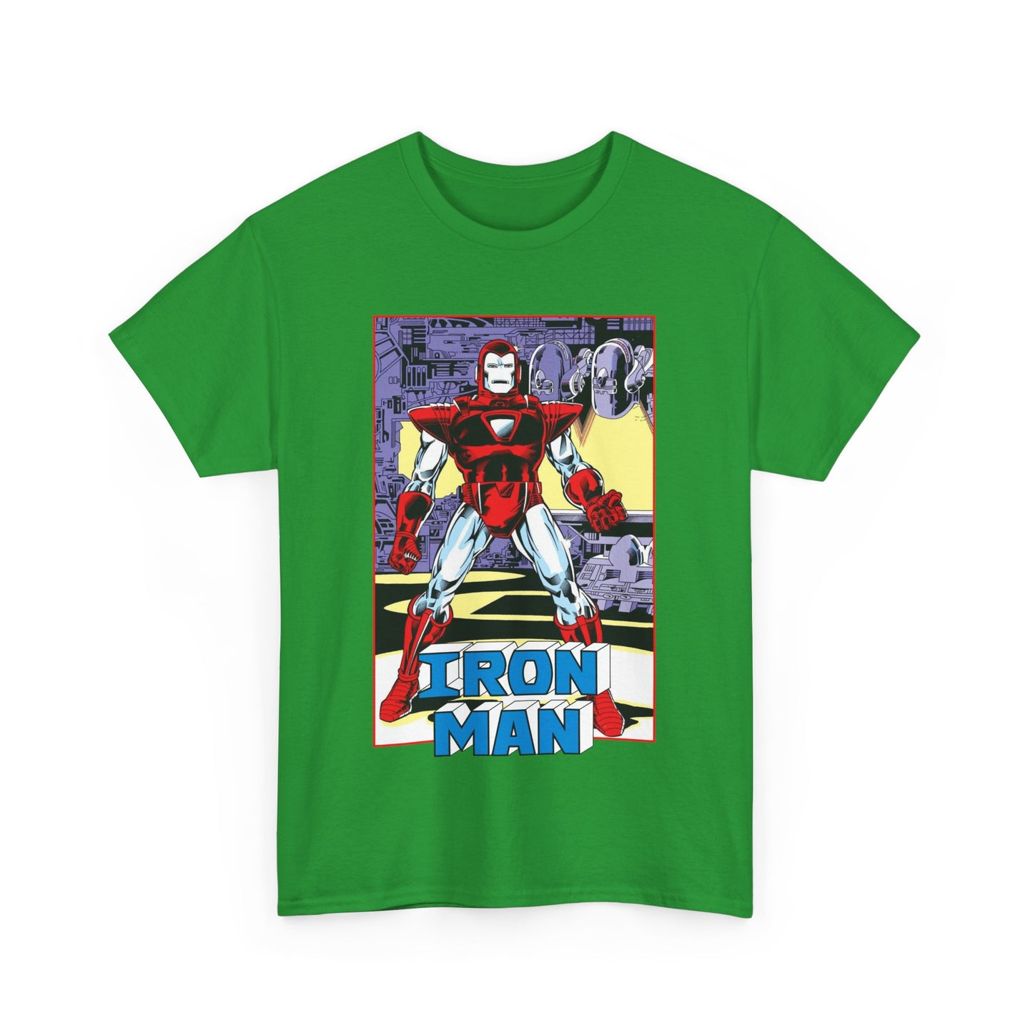 Iron Man T-Shirt - Tony Stark, Stark Industries - Silver Centurion Armor - Marvel Comics
