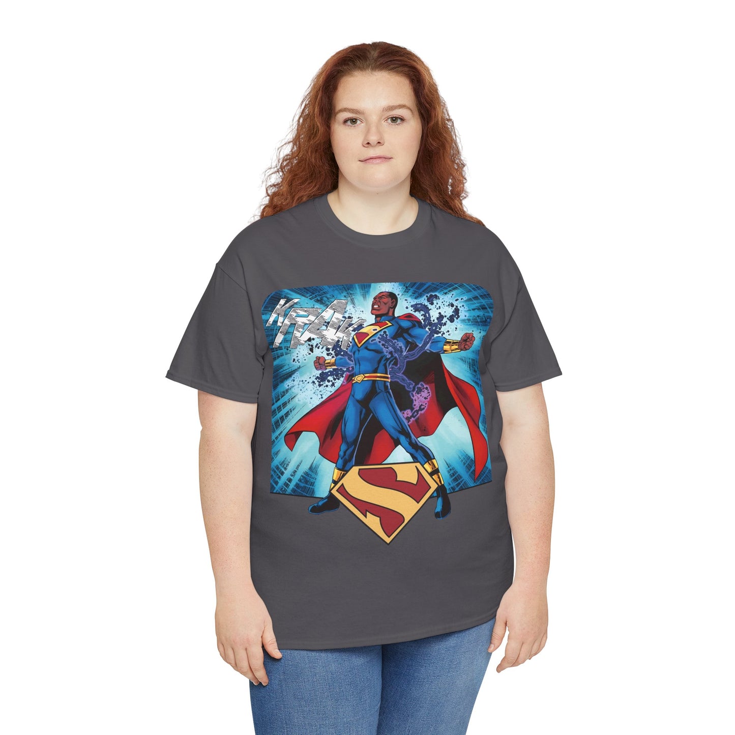 Superman Earth 23 T-Shirt - DC Comics - Calvin Ellis, Vathlo - Justice Incarnate - President