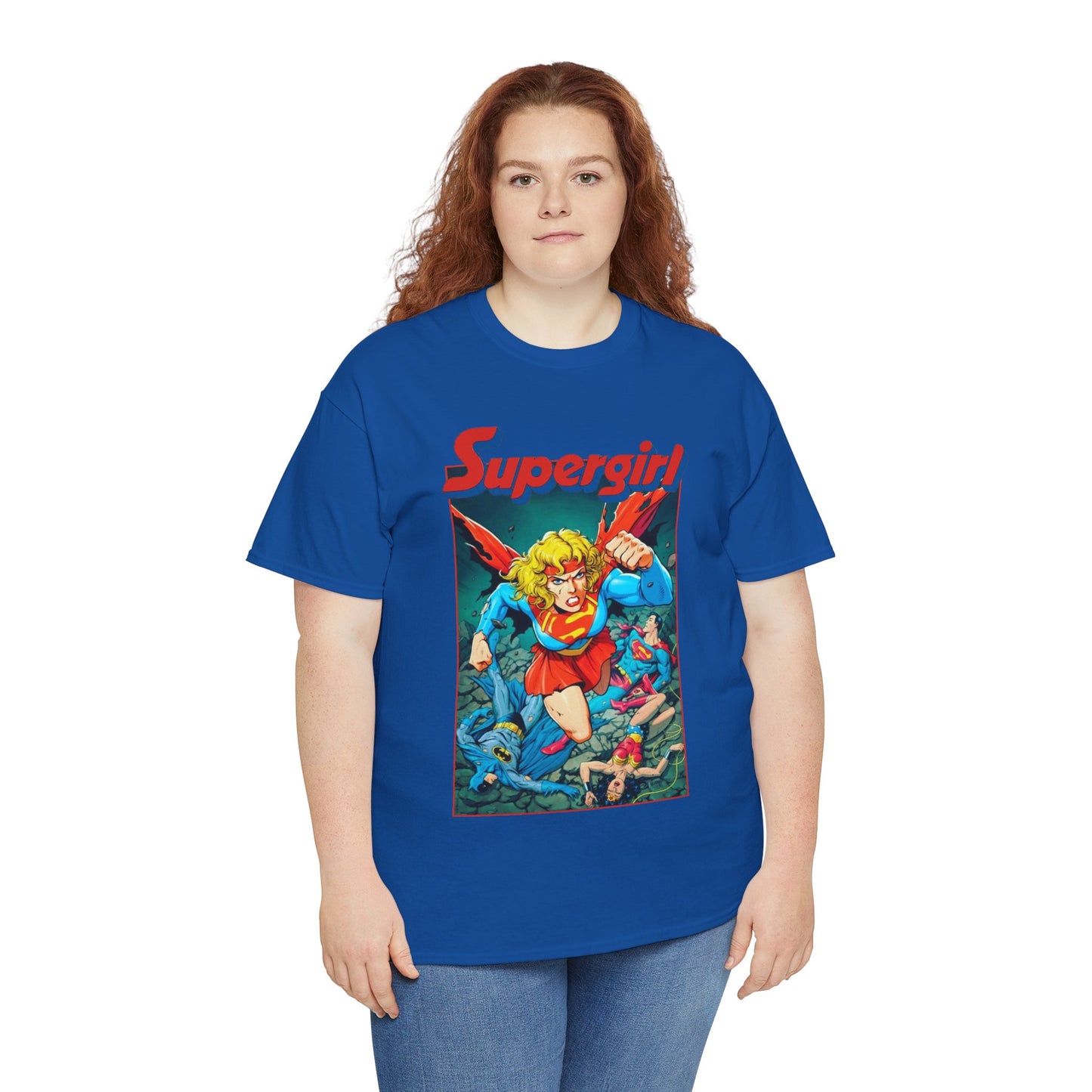 Supergirl T-Shirt - Tom Grummett Art - Crisis on Infinite Earths - Classic DC Comics Series - Death of Supergirl