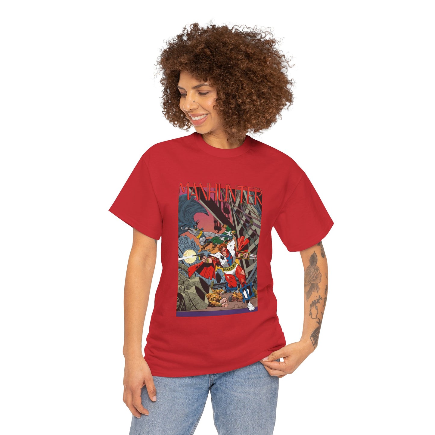 Manhunter T-Shirt - Walt Simonson Art - Paul Kirk - Batman, Detective Comics Back-Up Story - Against The Council