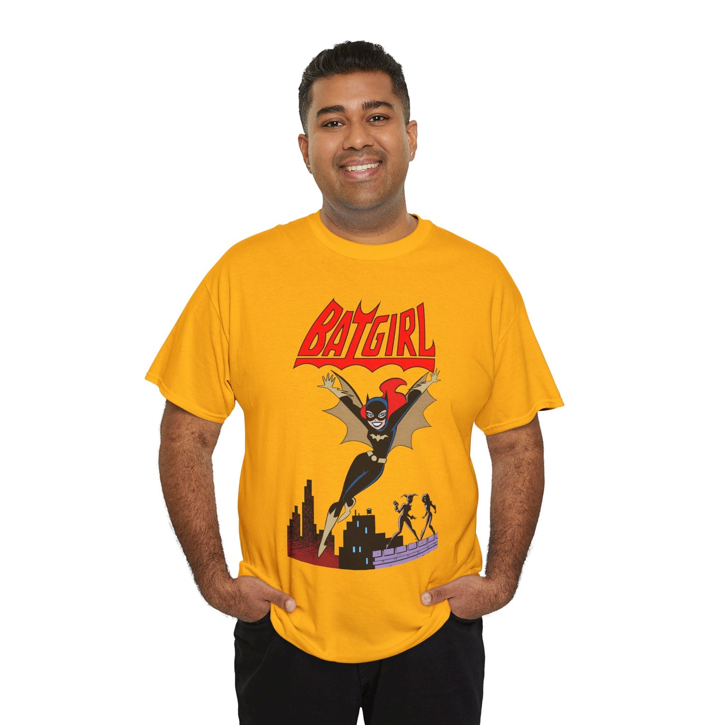 Batgirl T-Shirt - Bruce Timm Art - Batman Animated Series 1990s - Gotham City, Batman, Barbara Gordon - WB Cartoon - DC Comics