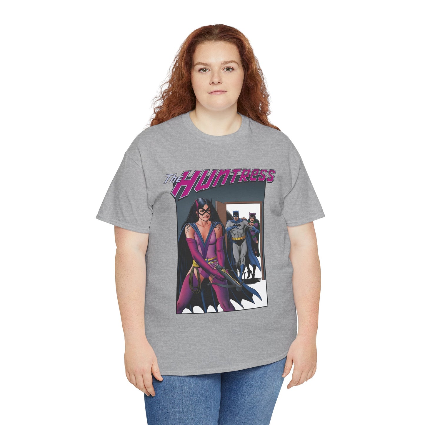 Huntress Shirt - Brian Bolland Art - Helena Wayne, Batman and Catwoman's Daughter - JSA Member, Earth 2 - DC Comics