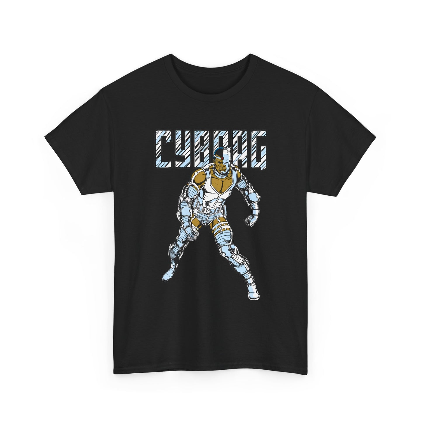 Cyborg T-Shirt - George Perez Art - New Teen Titans, Justice League - Victor Stone - DC Comics