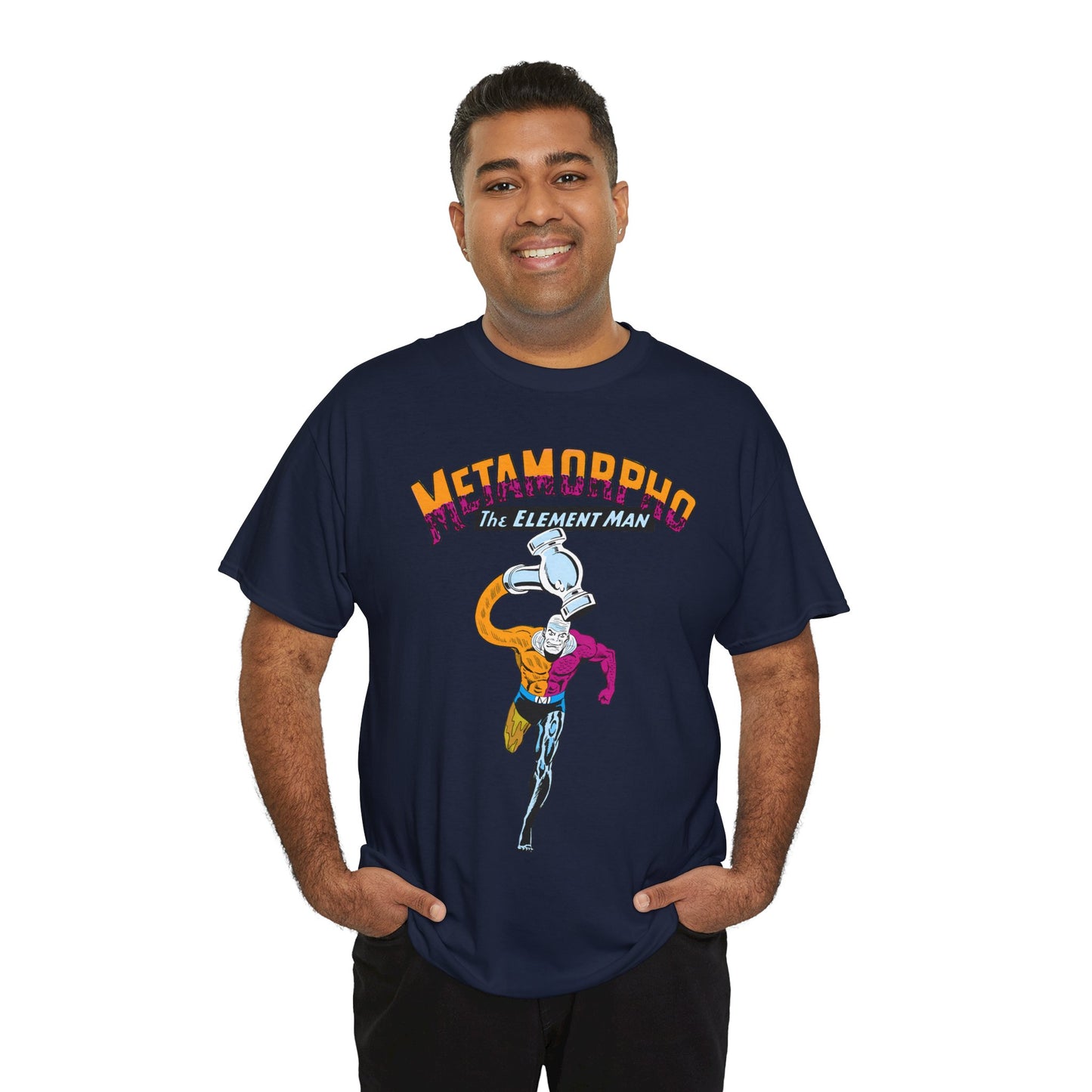 Metamorpho T-Shirt - Jim Aparo Art - DC Comics - Outsiders Team Member - New Superman Movie