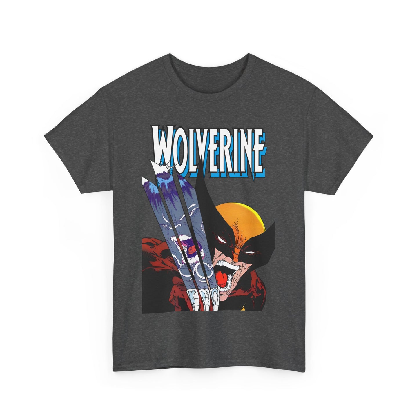 Wolverine T-Shirt - Amazing Todd McFarlane Art - Classic Image Vs Incredible Hulk - Marvel Comics - Logan