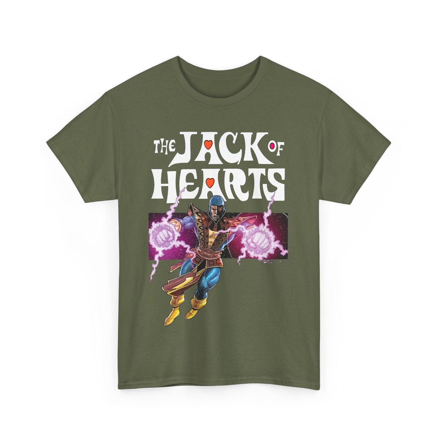 Jack of Hearts T-Shirt - George Perez Art - Marvel Comics - Avengers Member - She-Hulk Boyfriend