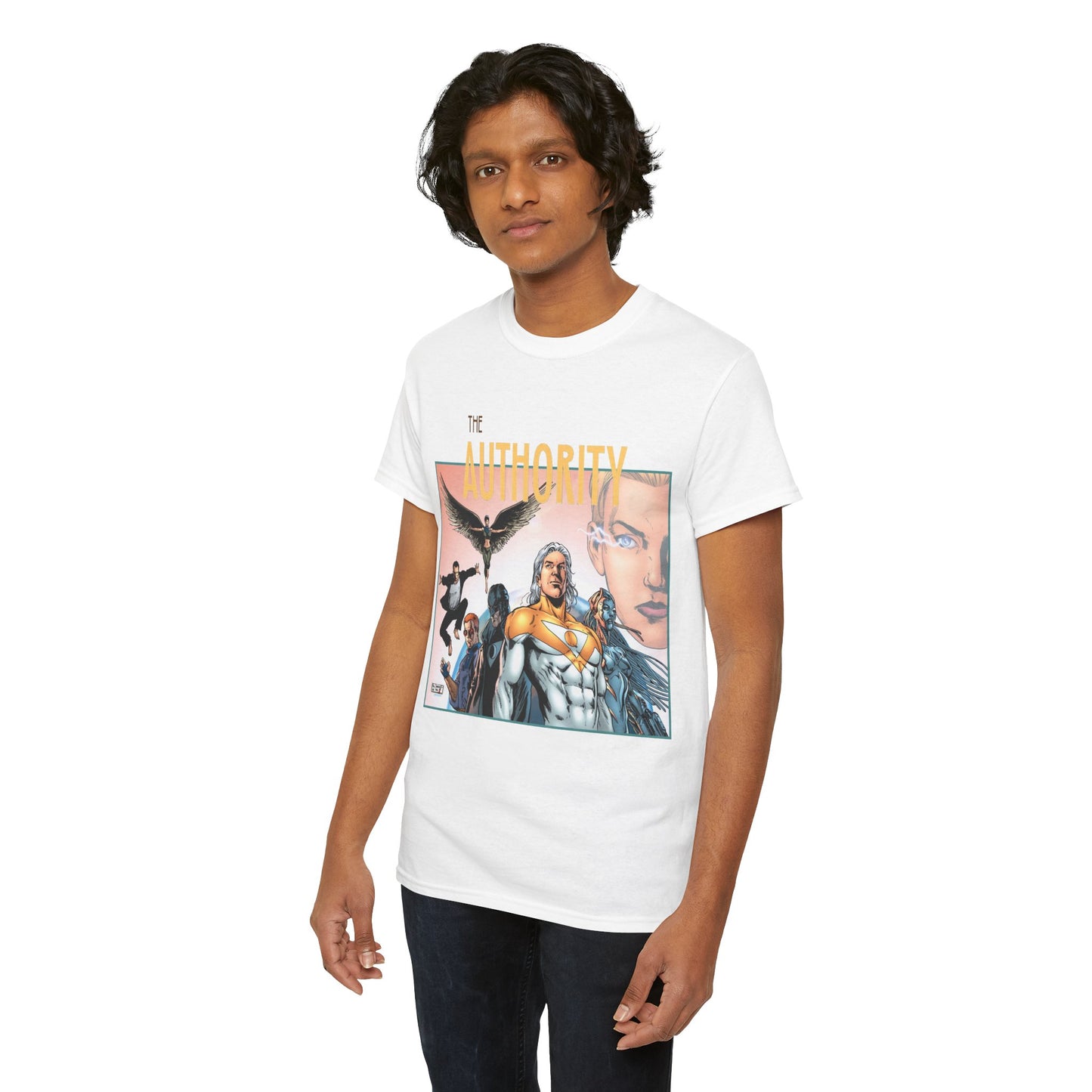 Authority T-Shirt - Wildstorm/DC Comics - Phil Jimenez Art - Apollo, Midnighter, The Engineer, Jack Hawksmoor