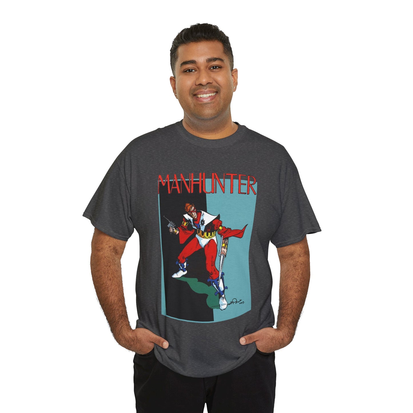 Manhunter T-Shirt - Walt Simonson Art - Detective Comics - Paul Kirk - DC Comics - Batman Connection