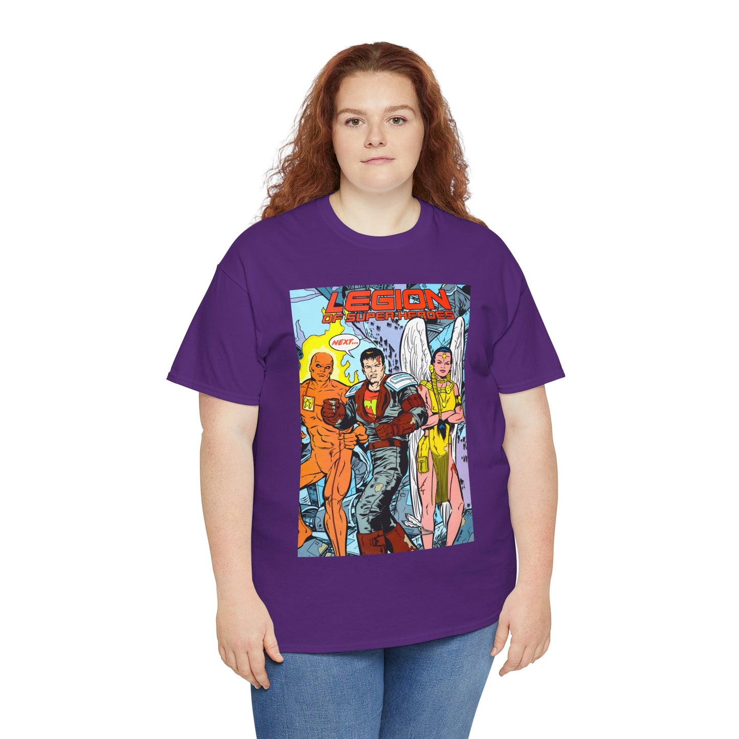 Legion of Super-Heroes #54 T-Shirt - Keith Giffen Art - DC Comics - LOSH