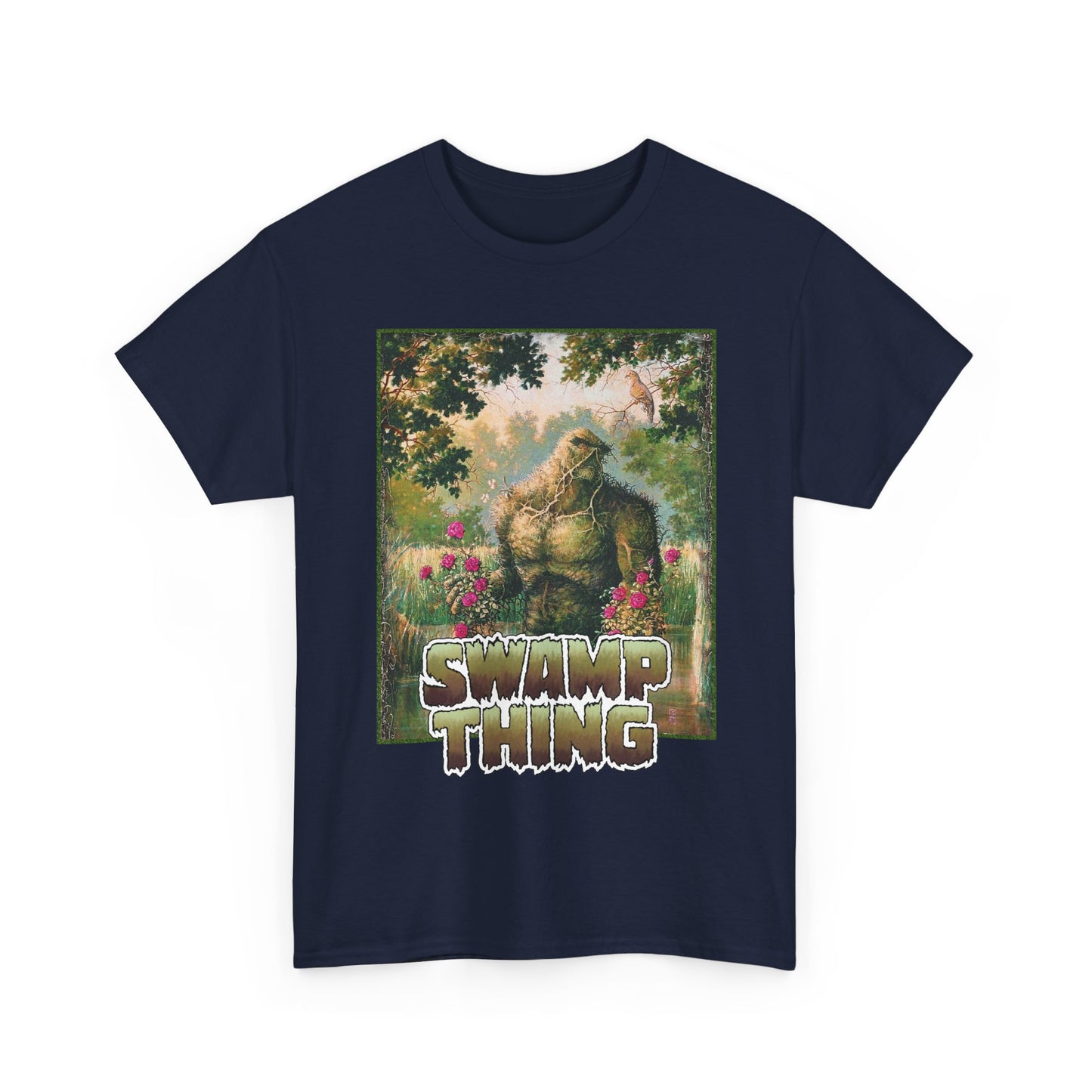 Swamp Thing T-Shirt - Michael Zulli Art From the 1993 Poster - Alec Holland, Parliament of Trees - DC Comics, Vertigo Comics