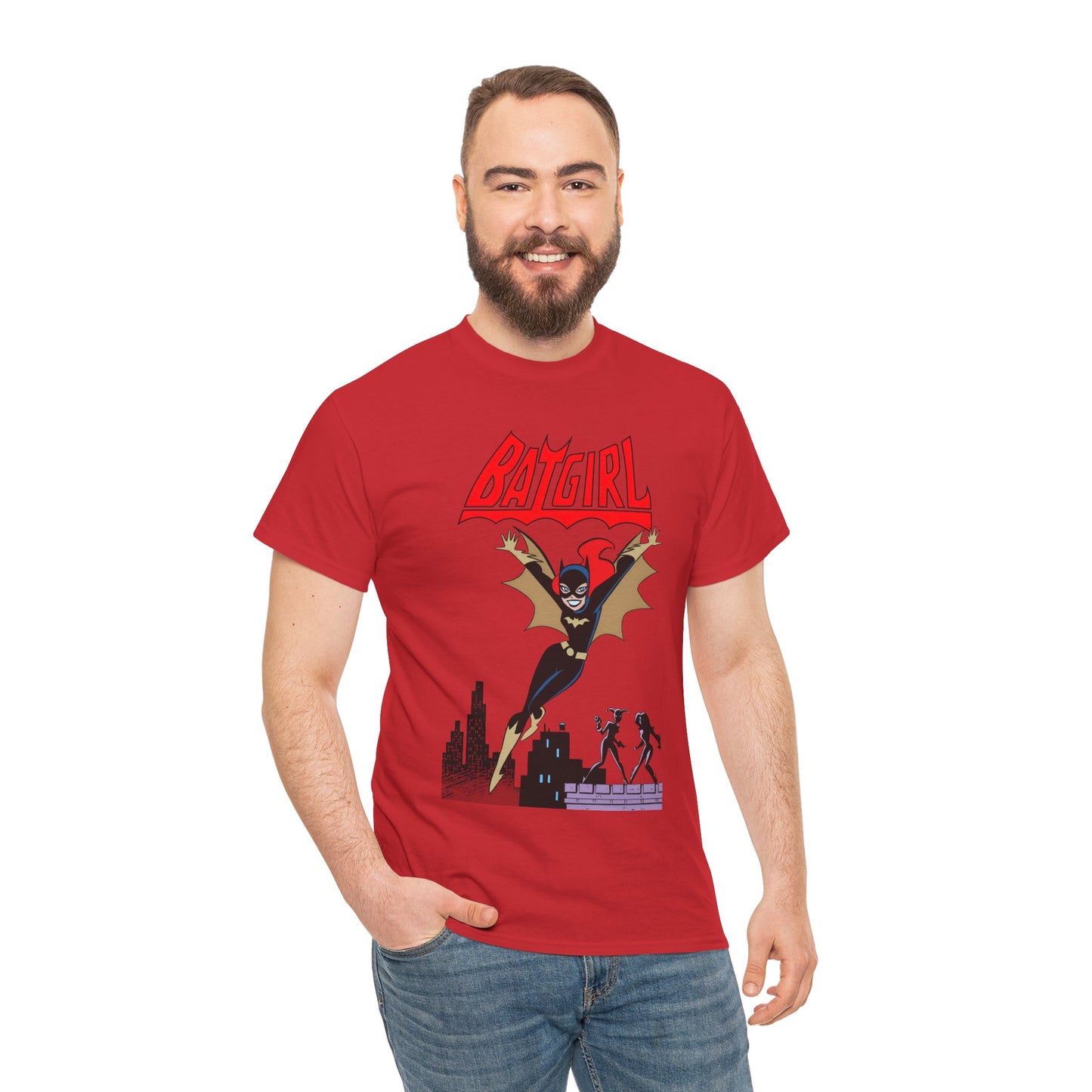 Batgirl T-Shirt - Bruce Timm Art - Batman Animated Series 1990s - Gotham City, Batman, Barbara Gordon - WB Cartoon - DC Comics