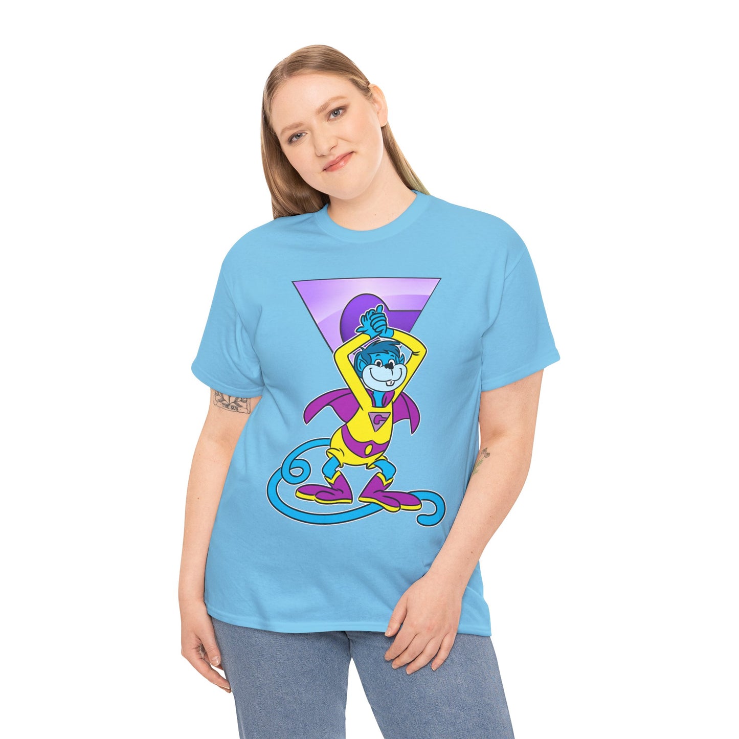 Gleek T-Shirt - Super Friends Cartoon - Wonder Twins Mascot - DC Comics - Space Monkey from Exxor - Zan & Jayna
