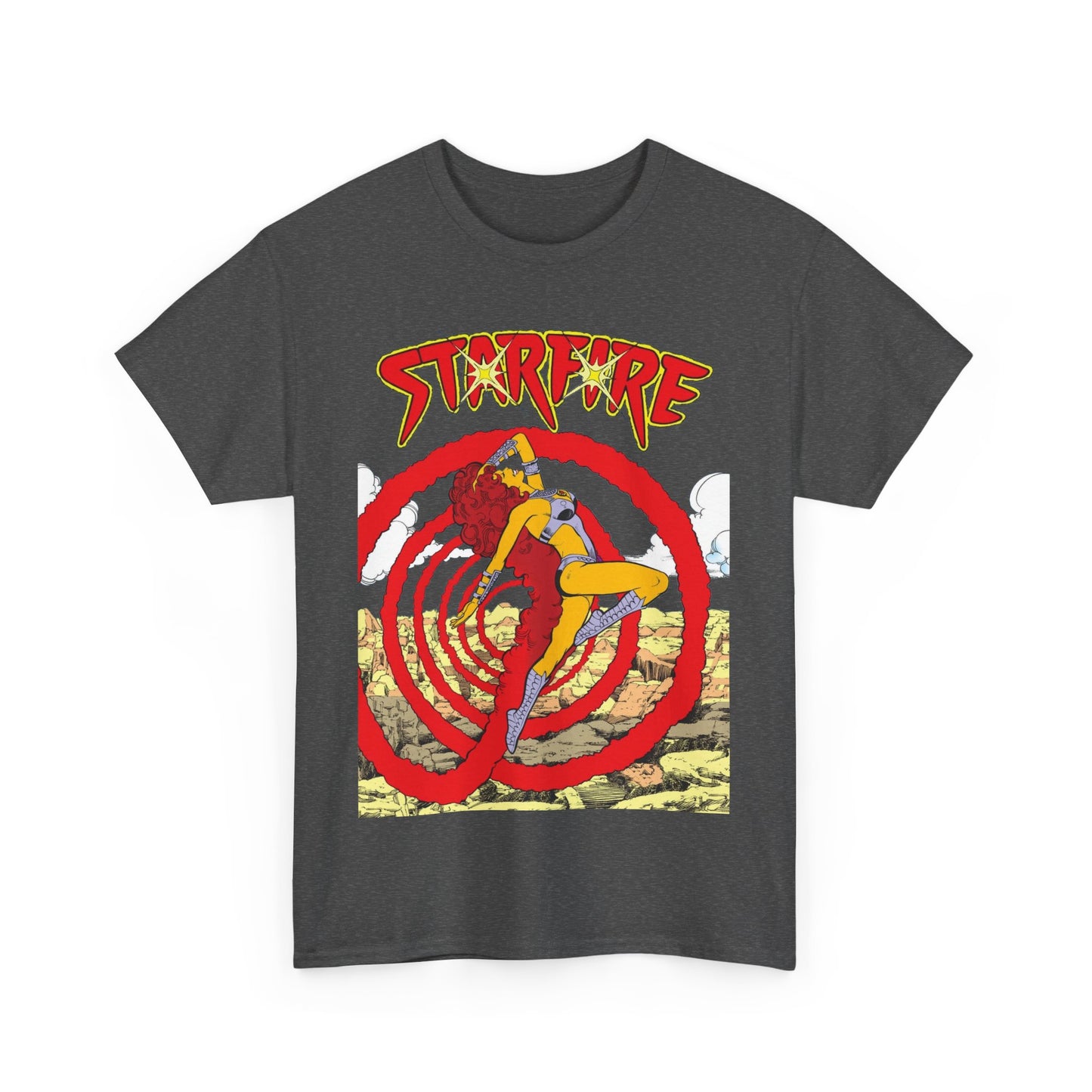 Starfire T-Shirt - George Perez Art - New Teen Titans Member - DC Comics - Koriand'r, Princess from Tamaran