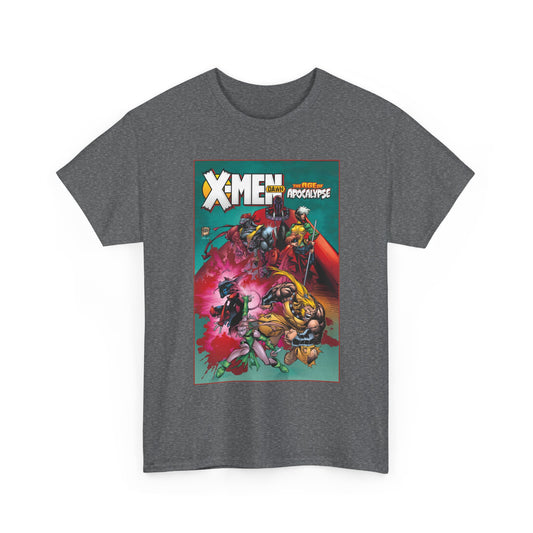X-Men: Age of Apocalypse T-Shirt - Adam Kubert Art - Magneto, Rogue, Nightcrawler, Gambit, Blink, Sabretooth - Dawn - Marvel Comics