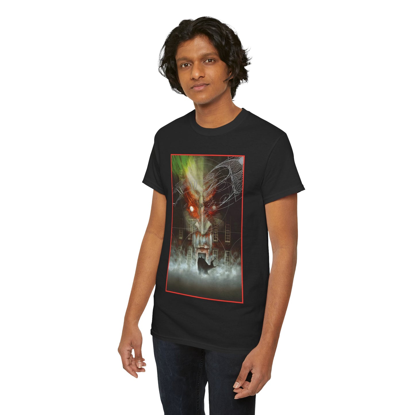 Batman: Arkham Asylum T-Shirt - Dave McKean Art - From the Grant Morrison Graphic Novel - DC Comics - Dark Knight Detective