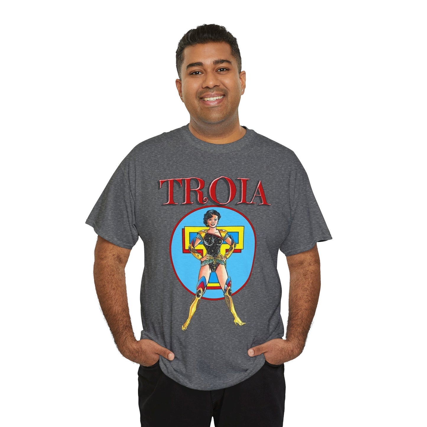 Troia T-Shirt - George Perez Art - New Teen Titans - Donna Troy - Wonder Girl - Greek God Connection - DC Comics