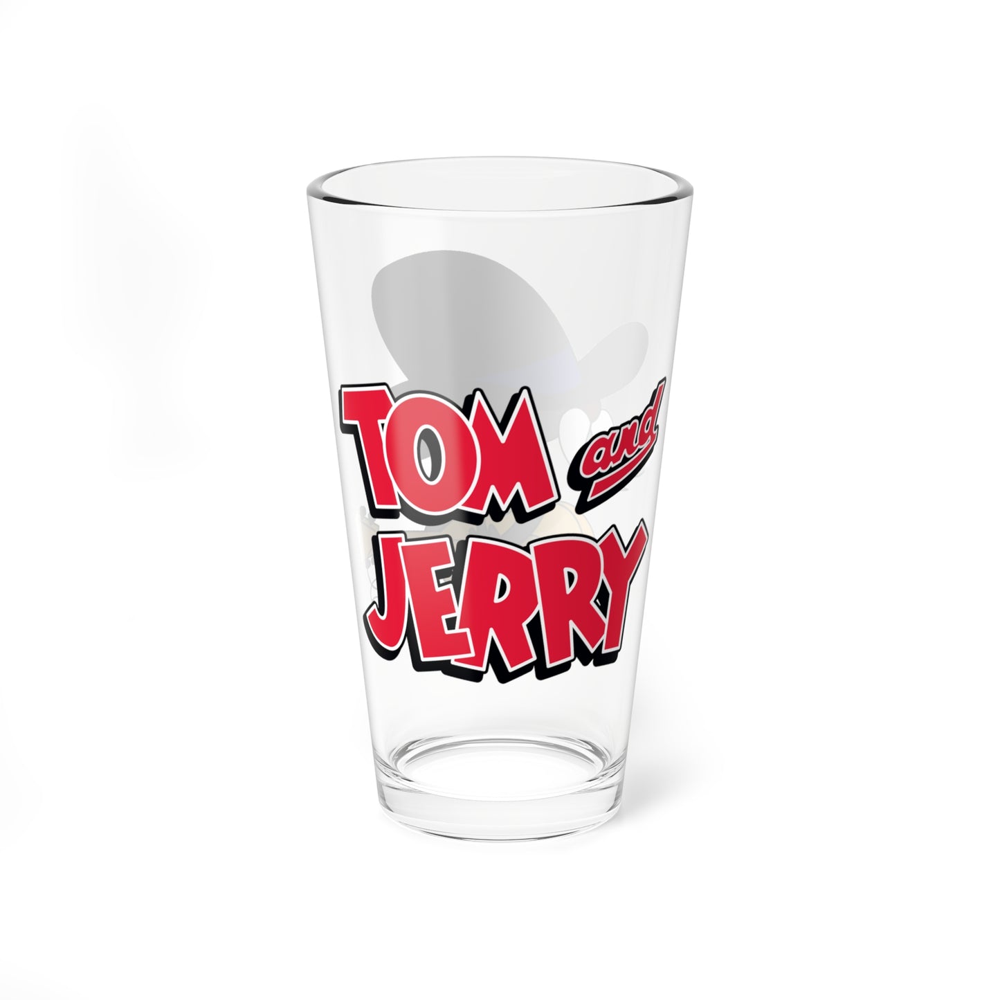 Uncle Pecos Pint Glass, 16oz - Jerry's Cowboy Uncle - Pecos Pest - Tom & Jerry - Hanna-Barbera Cartoon