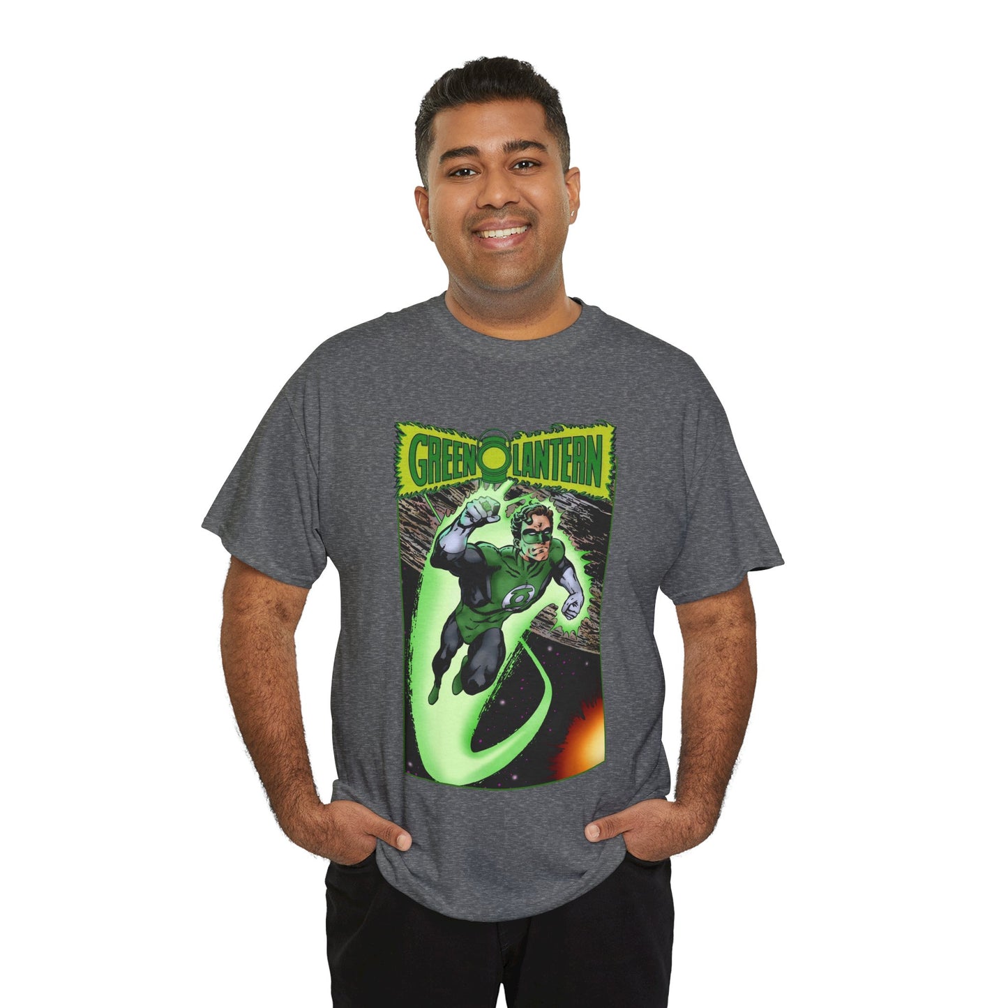 Green Lantern T-Shirt - John Byrne Art - Hal Jordan - Guardians of Oa - DC Comics - Sector 2814