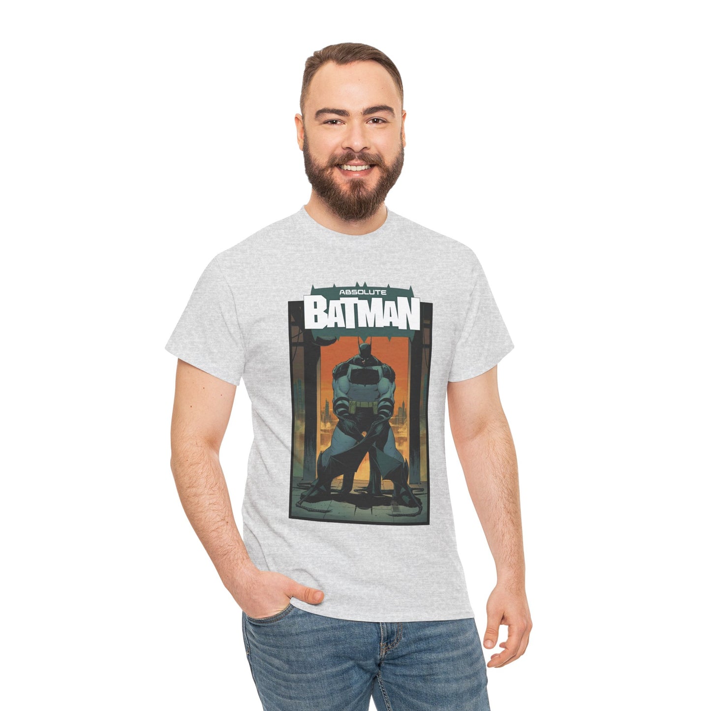 Absolute Batman T-Shirt - DC All-In Series - Amazing Nick Dragotta Art, Scott Snyder Story - Gotham City, Bruce Wayne - DC Comics
