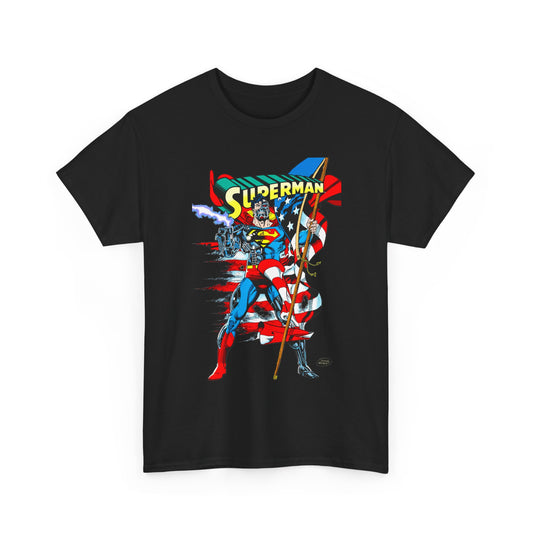 Cyborg Superman T-Shirt - Dan Jurgens Art - Reign of the Supermen Enemy - 1990s Storyline After the Death of Superman - DC Comics