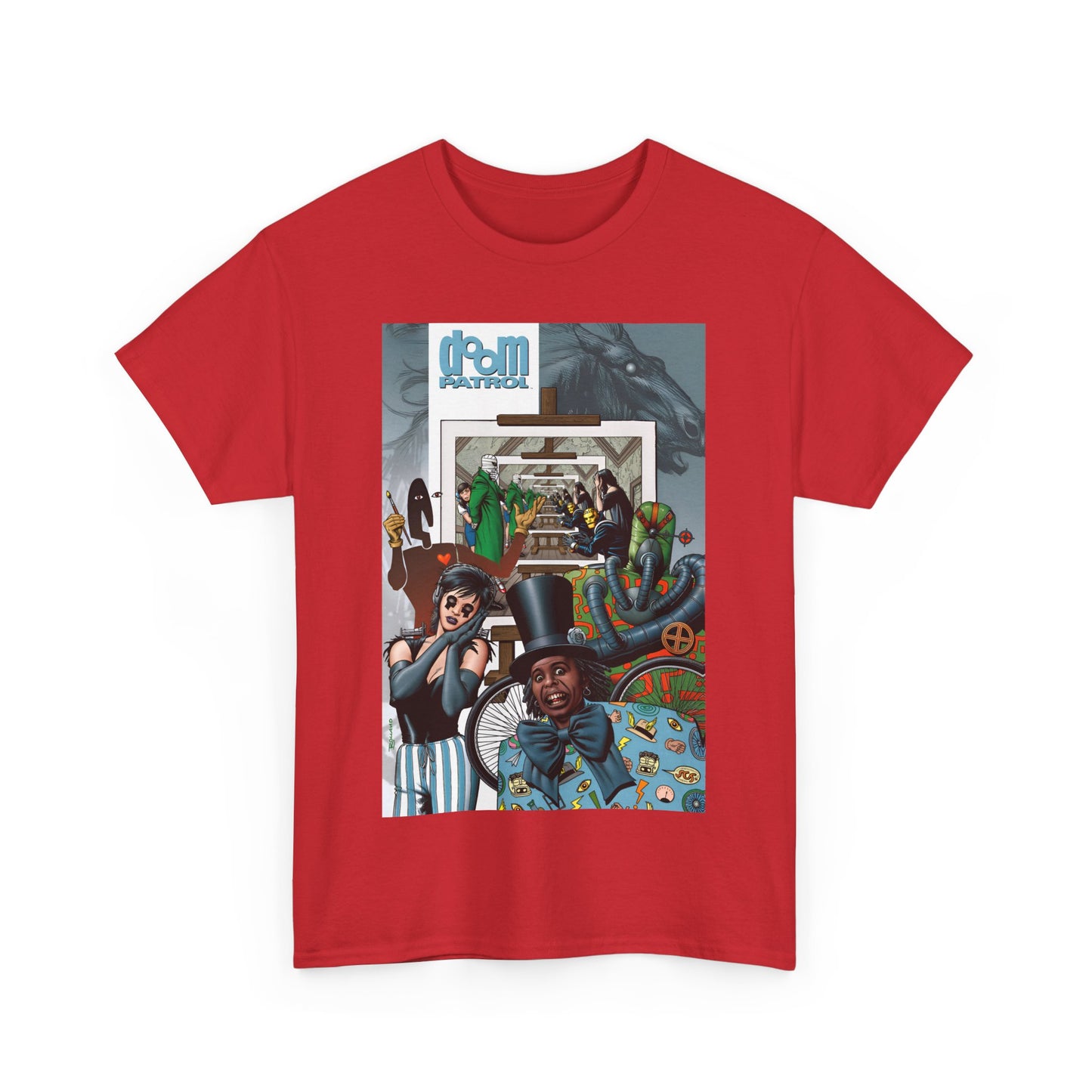 Doom Patrol T-Shirt - Brian Bolland Art - Grant Morrison Story - DC Comics/Vertigo Comics