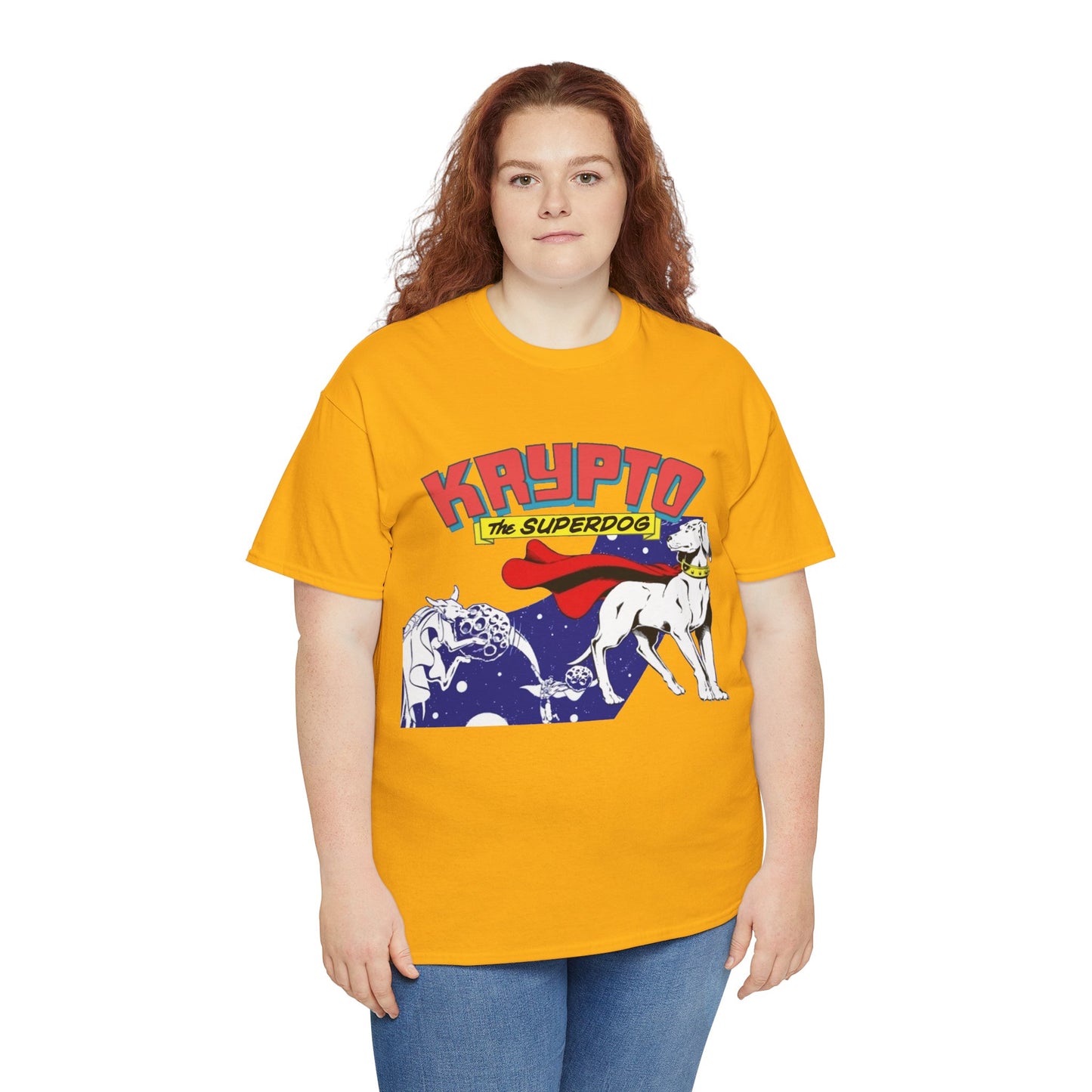 Krypto T-Shirt - James Gunn Superman Movie 2025 - Superman's Beloved Pet -Super Dog from Krypton - Stays at the Fortress of Solitude - DC Comics