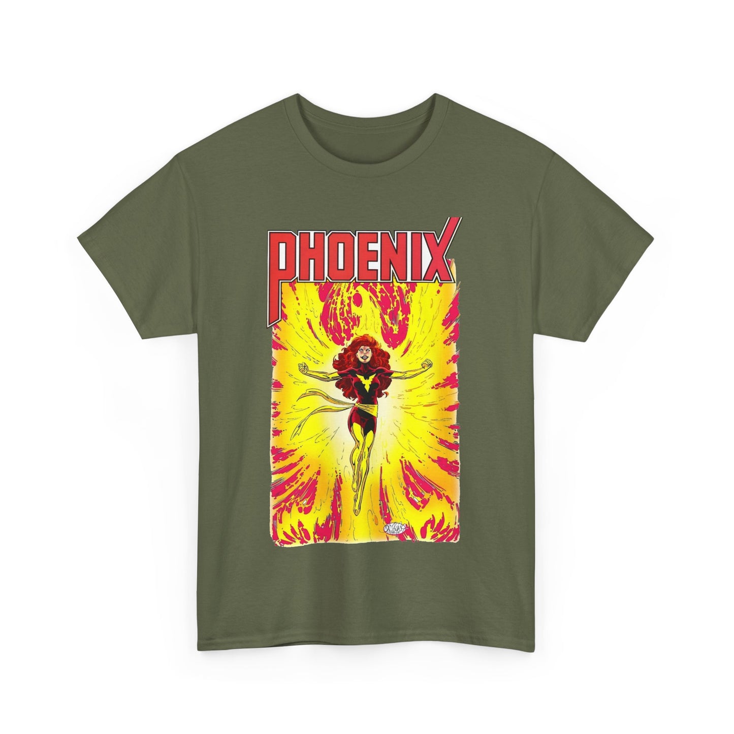 Dark Phoenix T-Shirt - John Byrne Art - Uncanny X-Men, Jean Grey - Marvel Comics